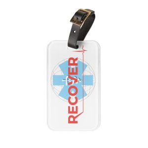 luggage tag .x front ade